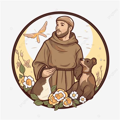 Saint Francis Of Assisi Clipart Francis Of Assisi Patron Saint Of