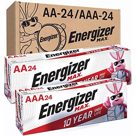 Energizer Aa Batteries Count Double A Max Alkaline Battery