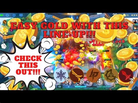 Easy Gold With This Line Up 6 Gunner 4 Los Pecados Synergy Magic