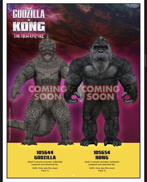 New Godzilla X Kong Costumes R Monsterverse