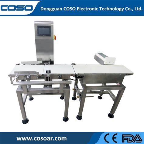 High Accuracy Automatic Check Weigher Machine Weighing Scale With