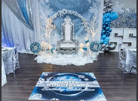 Winter Wonderland Theme / Birthday "Andrea's Winter Wonderland " | Catch My Party