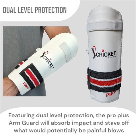 Cricket Arm Protector Guard Pro Plus Toweled Back Padded Cricket Best Buy