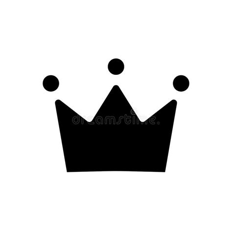 Silhouette Simple Symbol Classic Royal King Stock Illustrations 2 836