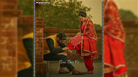 Jhanjar Lyrics Honeymoon New Punjabi Songwhatsapp Statuspunjabi