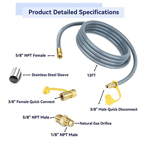 Skyflame Feet Natural Gas Conversion Kit Propane To Natural Gas