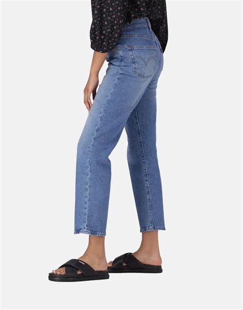 Levi S Ribcage Straight Ankle Dance Around Jeans