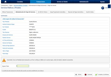 Pago De Servicios Públicos Y Privados Sin Inscripción Portal Negocios Banco De Bogotá