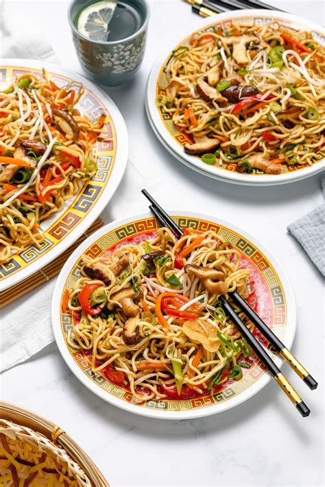 Easy Vegetable Lo Mein Changs Authentic Asian Cooking