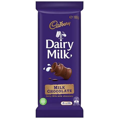 Cadbury Chocolate Block Dairy Milk 180g Kiwi Corner Dairy