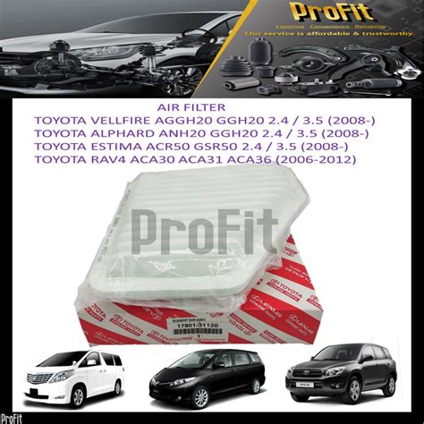 Toyota Vellfire Aggh Ggh Alphard Anh Ggh Estima Acr Gsr