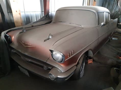 This Museum Grade 1957 Chevrolet Bel Air Was Found In A Barn Very Original Autoevolution