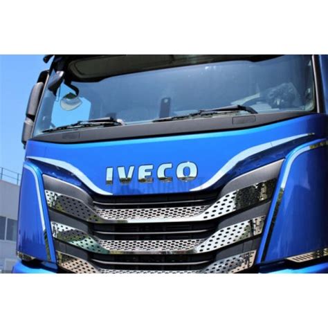 Obere Maskenprofile Aus Edelstahl Kompatibel Mit Iveco S Way Truckdanet