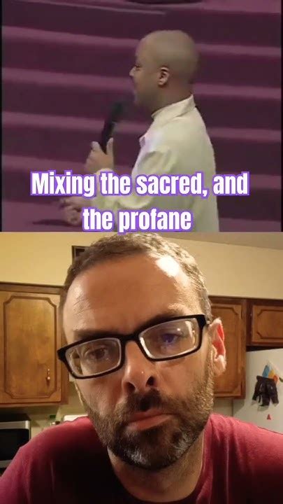 Mixing The Sacred And The Profane God Youtube