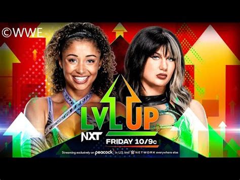 Blair Davenport Vs Kelani Jordan Singles Match Nxt Level Up