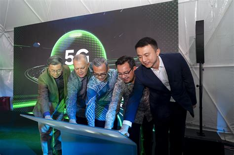 Maxis Dan Huawei Memperlihatkan Teknologi Rangkaian G Dengan