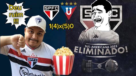 React São Paulo x LDU copa sul americana eliminação zueira nível