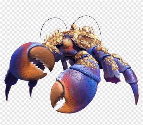 Moana Gold And Blue Crab Character Illustration Hei Hei The Rooster