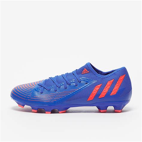 Adidas Predator Edge 3 Low MG Hi Res Azul Turbo Hi Res Azul Botas