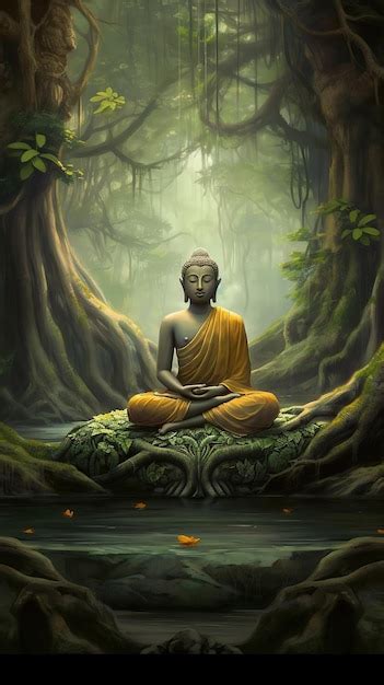 Forest Buddha Nature Wallpaper