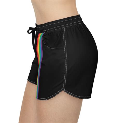 Pride Rainbow Shorts Rainbow Gay Pride Flag Swim Trunks Rainbow Shorts LGBT Queer Pride