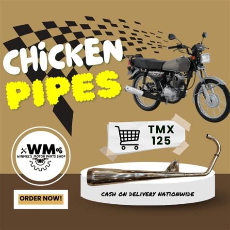 Honda Tmx Alpha Stainless Chicken Pipes Shopee Philippines