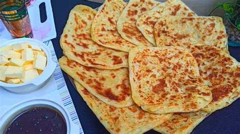 Msemmen Moroccan Pancake Recipe Msemen Recipe YouTube