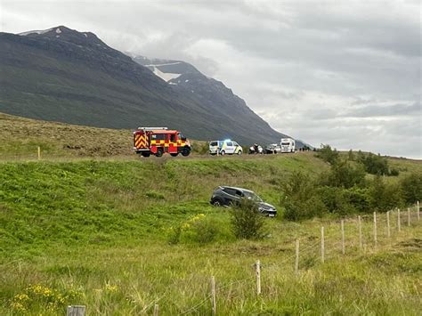 Sex Fluttir Sj Krah S Eftir Umfer Arslys H Rg Rsveit V Sir