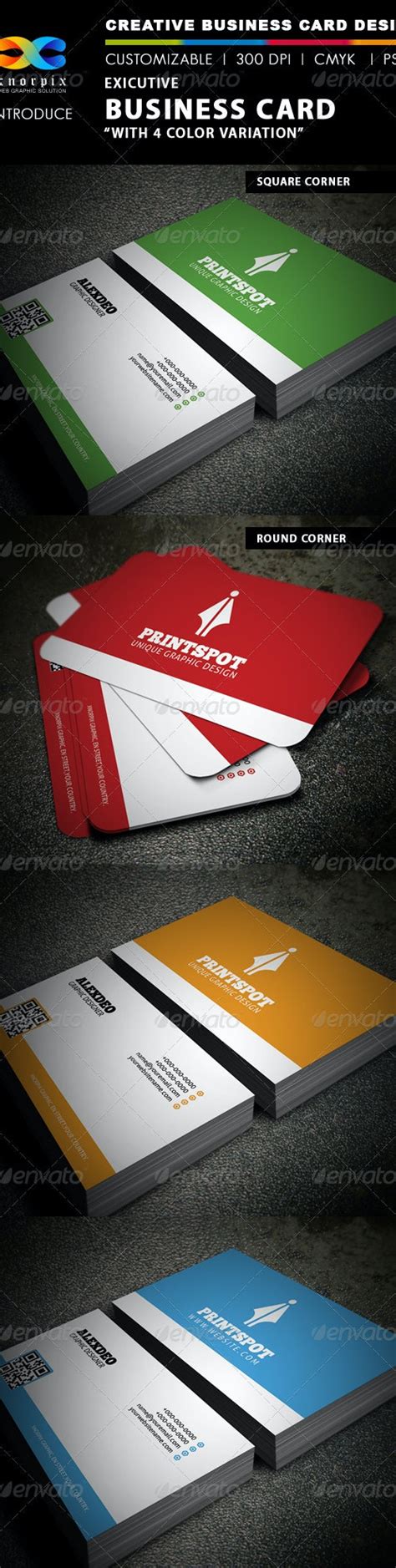 Executive Business Card By Axnorpix Graphicriver