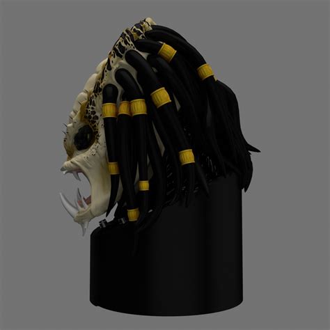 Predator Head C4d