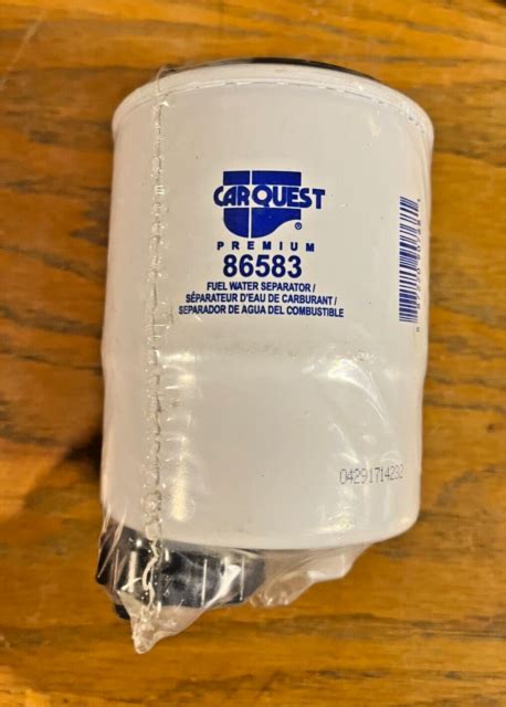 Carquest 86583 Fuel Filters Printed On Filter Cross Wix 533583 For Sale