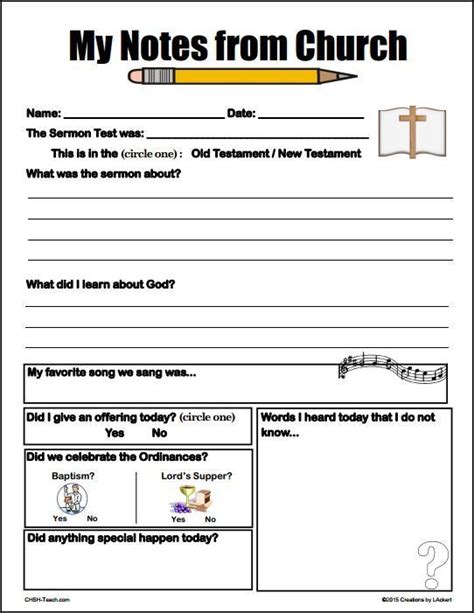 http://christianhomeschoolhub.com/pt/Sermon-Notes-for-Kids/wiki.htm ...