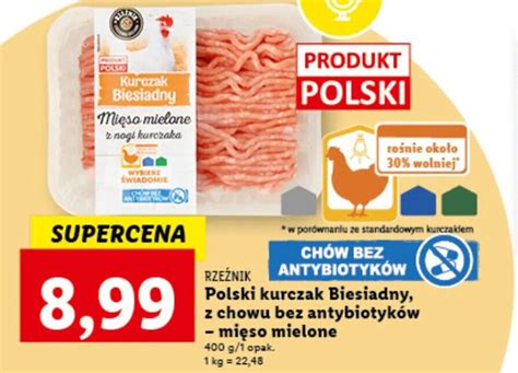 Promocja Rzeźnik Polski kurczak Biesiadny z chowu bez antybiotyków