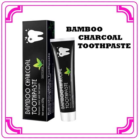 Jual HB AMPUH Pemutih Gigi Bamboo Charcoal Toothpaste 105 G Pasta