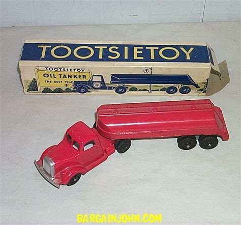 Bargain Johns Antiques Antique Tootsie Toy Tanker Truck In The