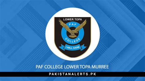 Paf College Lower Topa Murree Admission