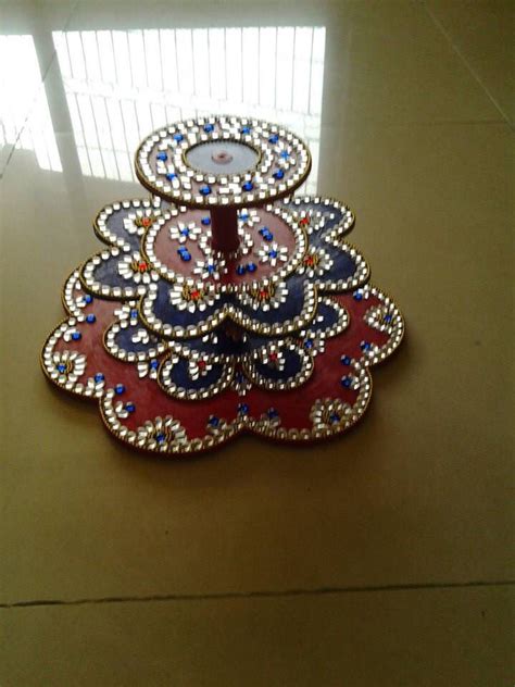 Acrylic Diya Stand Diy Diwali Decorations Diwali Craft Crafts