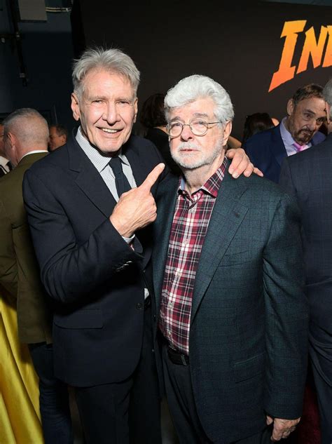 Starwarsonly On Twitter Harrison Ford And George Lucas At The Indiana