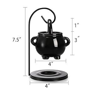 Amazon Jucoan Pack Hanging Cauldron Oil Burner Ceramic