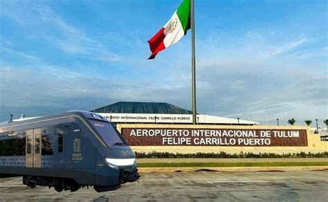 Cómo será la estación del Tren Maya en el Aeropuerto de Tulum