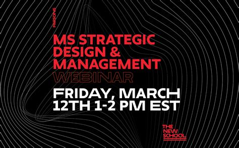 Ms Sdm Upcoming Alumni Webinar Mar Ms Strategic Design Management