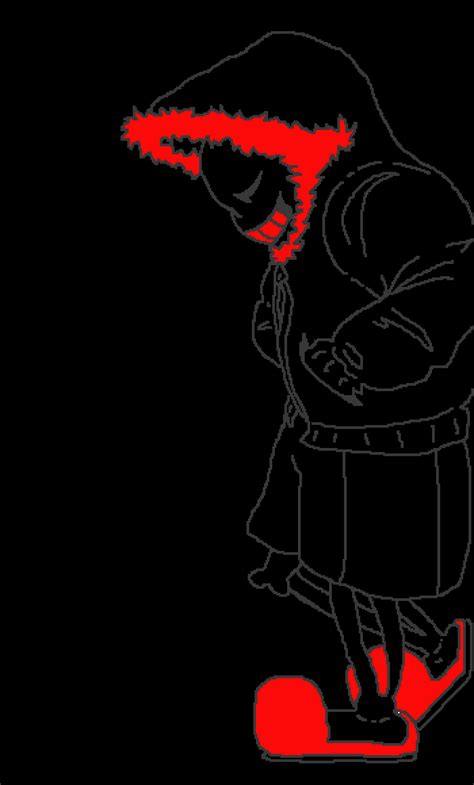 Pixilart Red And Black Sans By Father Time