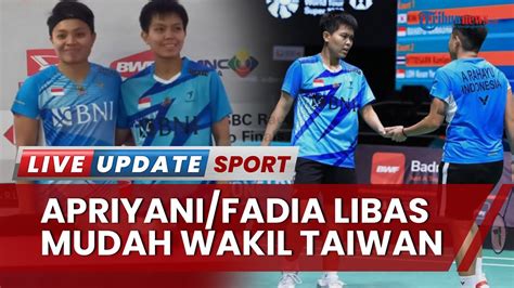 Apriyani Fadia Lolos Besar Indonesia Masters Kalahkan Wakil