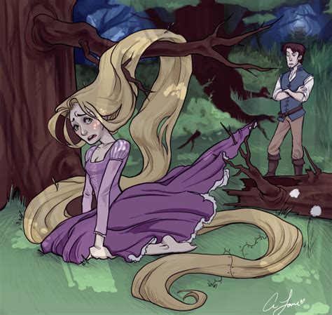 Flynn Y Rapunzel Por Dralamy En Deviantart Tangled Disney Crossovers