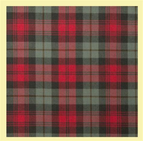 Maclachlan Weathered Lightweight Reiver 10oz Tartan Wool Fabric Wool Tartan Fabric Wool