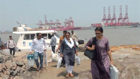 Pune Boat Trip To Gharapuri Polling Station In Maval Lok Sabha