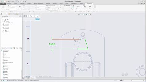 New To Creo 4 0 Control Dimension Orientation YouTube