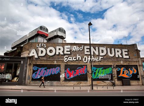 Shoreditch Area Of London Stock Photo Alamy