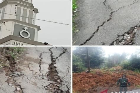 872 Rumah Rusak Akibat Gempa Di Tapanuli Utara Sumut ANTARA News