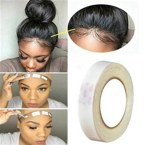 Tutorial How To Apply Double Sided Wig Tape Artofit